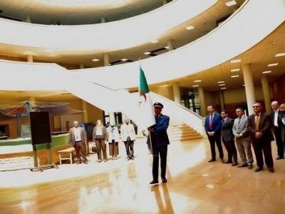 Algérie UA Drapeau
