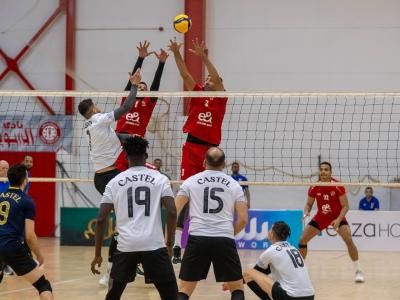 Le WAT et CASTEL fixés sur leurs adversaires lors des 8es de finale du Championnat d'Afrique des clubs