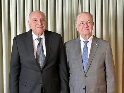 عطاف ورئيس الوزراء الفلسطيني