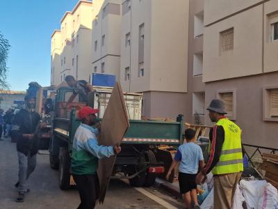 حادث انزلاق التربة بوهران
