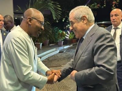 العرباوي يجري بفريتاون محادثات مع نائب الرئيس السيراليوني