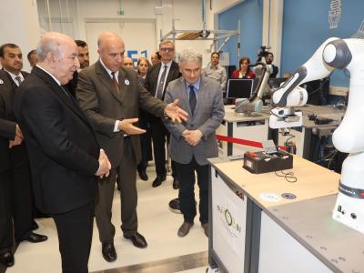 رئيس الجمهورية يزور مركز للاختراعات والذكاء الاصطناعي بليوبليانا رئيس الجمهورية يزور مركز للاختراعات والذكاء الاصطناعي بليوبليانا