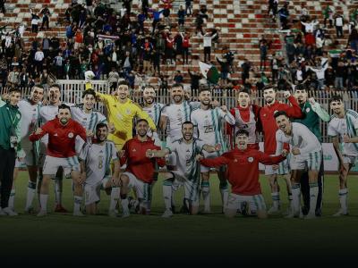Joie des Verts après leur qualification pour le CHAN 2024