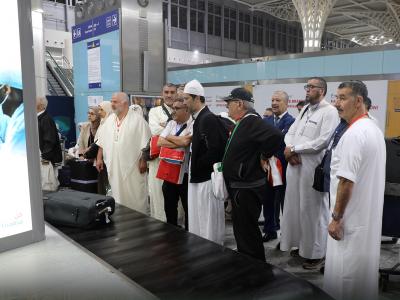 Arrivée du premier groupe de hadjis algériens à Médine