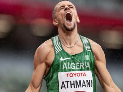 الجزائري اسكندر جميل عثمان يفوز بسباق 100م