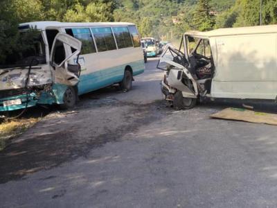 Collision Fourgon BUS