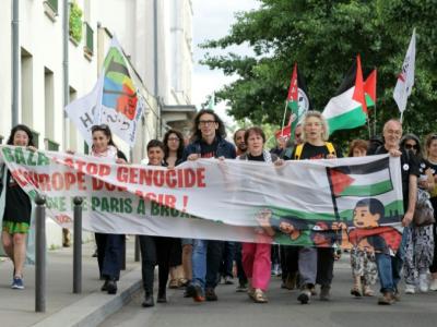 Marche Paris Bruxelles Ghaza
