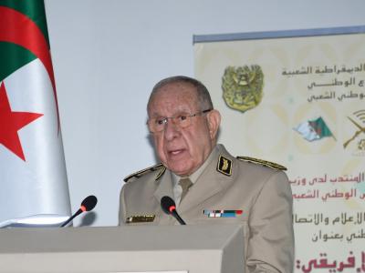 Le Général d'Armée Saïd Chanegriha adresse ses vœux à l'ensemble des personnels de l'ANP