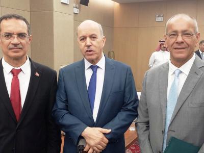 السيد سايحي يلتقي بوزيري الفلاحة والبيئة التونسيين 