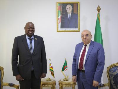 صناعة الأدوية: السيد قويدري يبحث مع سفير زيمبابوي آفاق تعزيز التعاون
