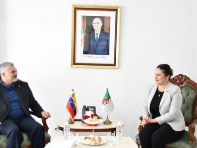 جيلالي تبحث مع نظيرها الفنزويلي سبل تعزيز التعاون الثنائي 