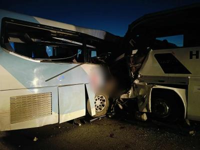 Grave accident de la route à Constantine