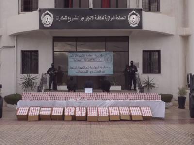 شرطة العاصمة : الاطاحة بشبكة اجرامية وحجز قرابة 70 ألف قرص من المؤثرات  العقلية  