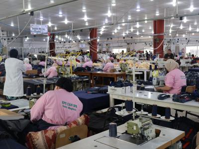 Intégration d’environ 300 femmes dans le domaine de l'industrie 
