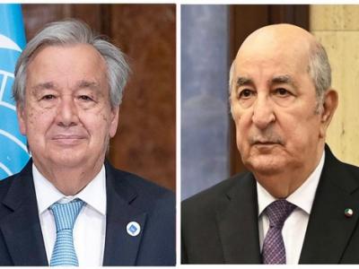 Tebboune Guterres