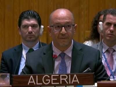 Conseil de sécurité: l'Algérie appelle à renforcer la diplomatie préventive pour empêcher les conflits