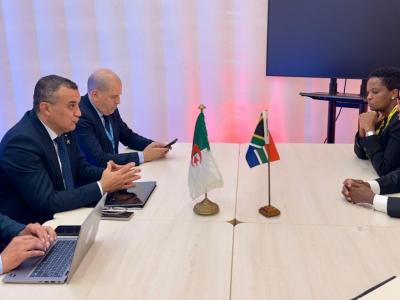 زروقي يعقد لقاءات ثنائية مع نظرائه من عدة دول بجنيف