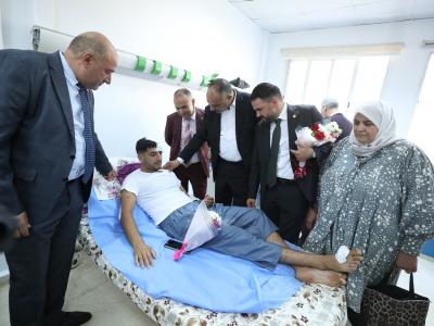 حادث سقوط الحافلة بوادي الحراش: وفد عن مجلس الأمة يتفقد حالة المصابين