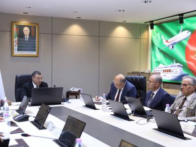  سعيود يسدي تعليمات بتسريع وتيرة التحضيرات لفتح ميناء مخصص لتصدير  الاسمنت   