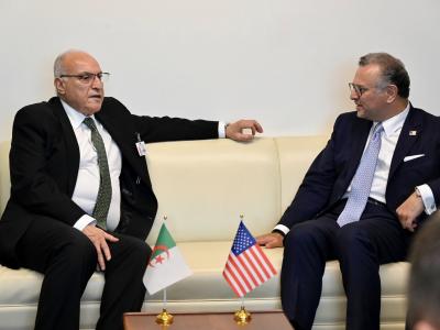 محادثات مع المستشار الرفيع لرئيس الولايات المتحدة  الأمريكية لإفريقيا