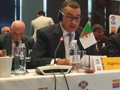 وزير الداخلية يستعرض من جنوب إفريقيا جهود الجزائر للحد من مخاطر الكوارث
