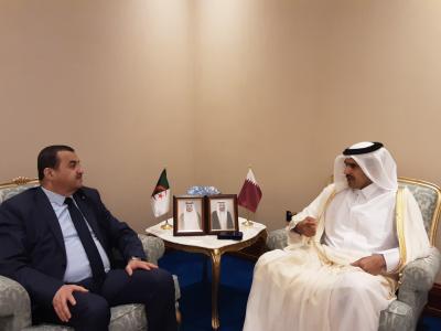 تطوير المشاريع المشتركة في صناعة النفط والغاز ضمن محادثات عرقاب بالدوحة