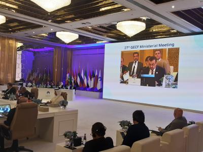 عرقاب يدعو بالدوحة الى تعزيز التعاون في ظل التحولات العميقة في الأسواق الطاقوية العالمية 