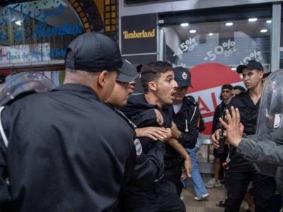 موقوفو الاحتجاجات في المغرب 