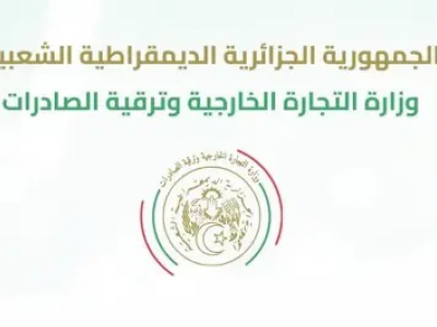 وزارة التجارة الخارجية وترقية الصادرات 