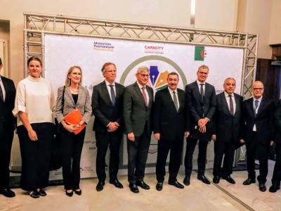 إطلاق مشروع شراكة وتعاون بين الجزائر والمركز الدولي لتطوير  سياسيات الهجرة 