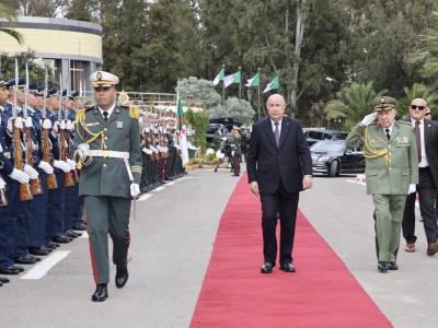 نهائي كأس الجزائر العسكرية  رئيس الجمهورية