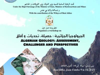 تنظيم ورشة حول الجيولوجيا الجزائرية والتحديات المستقبلية ببني عباس