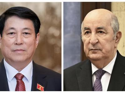 الذكرى الـ71 لاندلاع الثورة التحريرية المجيدة: رئيس الجمهورية يتلقى تهاني  نظيره الفيتنامي