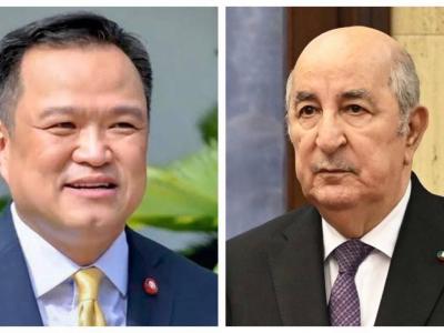 رئيس الجمهورية يتلقى رسالة تهنئة من رئيس وزراء مملكة تايلندا بمناسبة الذكرى  الـ71 لاندلاع الثورة التحريرية 