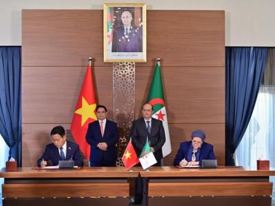 الجزائر-فيتنام: التوقيع بالجزائر على اتفاقيات ومذكرات تفاهم تشمل عدة قطاعات 