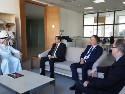 عرقاب يتحادث بالرياض مع الأمين العام لمنتدى الطاقة الدولي