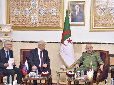 Le Général d'Armée Saïd Chanegriha reçoit le Directeur du service fédéral pour la coopération militaire et technique de la Fédération de Russie