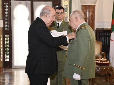 Le président de la République préside la cérémonie de remise des médailles