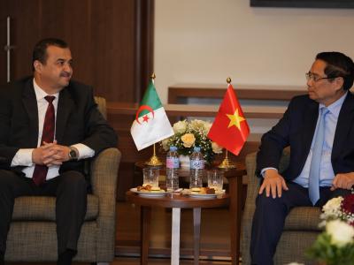 محروقات و مناجم: السيد عرقاب و الوزير الأول الفيتنامي يلتزمان بدفع التعاون  الثنائي نحو آفاق أوسع 
