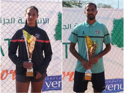 Nazim Makhlouf et Melissa Benamar Kerfah sacrés champions d'Algérie