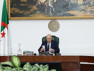Abdemadjid Tebboune, président de la République