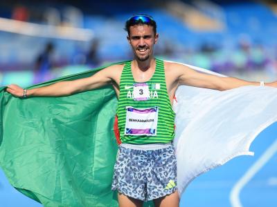 Ismail Benhammouda décroche l’or du 5000 m marche 