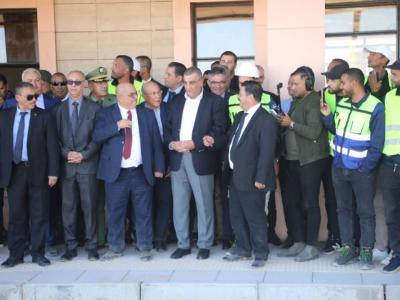 جلاوي يطلع على تقدم  الأشغال ببشار