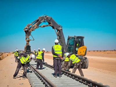 La ligne ferroviaire minière ouest sera achevée avant fin 2025 
