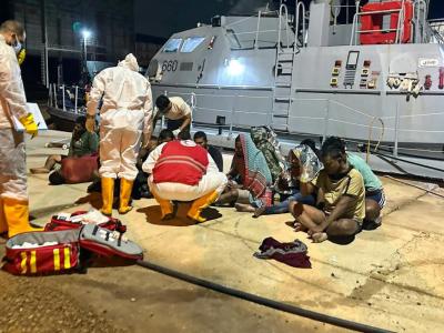 وفاة 4 مهاجرين غرقا بليبيا