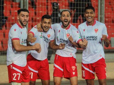 Joie des joueurs du MCO