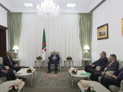 رئيس الجمهورية يستقبل رئيس مجموعة البنك الإفريقي للتنمية