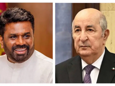 رئيس الجمهورية يتلقى تهاني  نظيره السريلانكي  