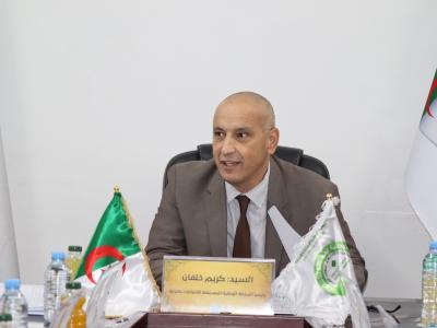 رئيس السلطة الوطنية المستقلة للانتخابات بالنيابة، السيد كريم خلفان