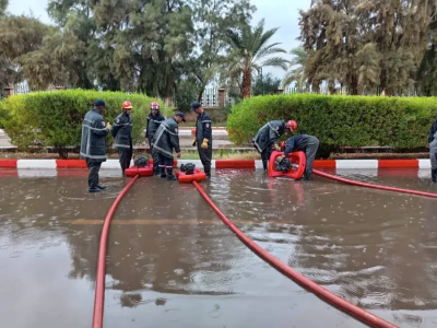 إيليزي: تدخلات مكثفة للحماية المدنية إثر التقلبات الجوية دون تسجيل خسائر